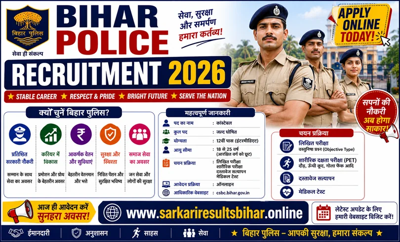bihar police jobs 2026
