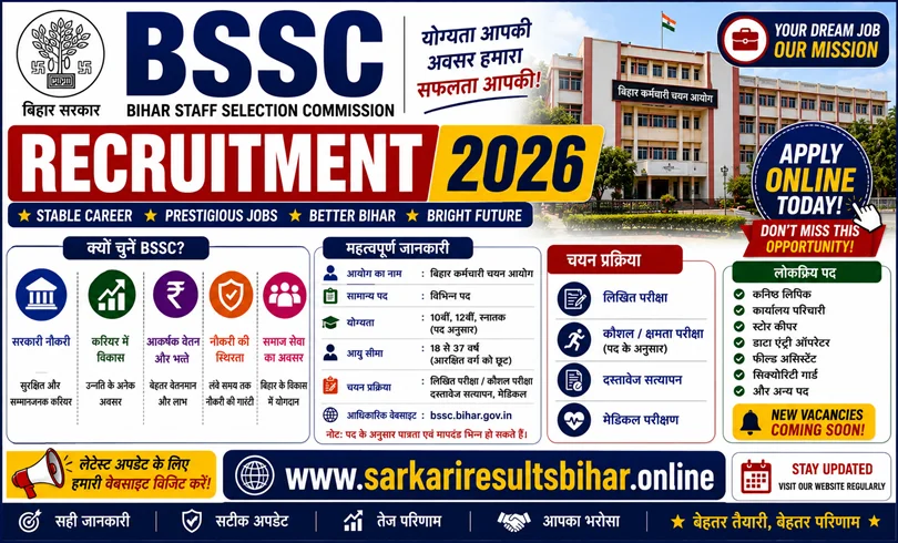bssc jobs 2026